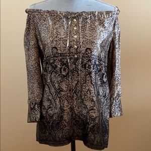 NWT Juicy couture Cloisonné Tie top